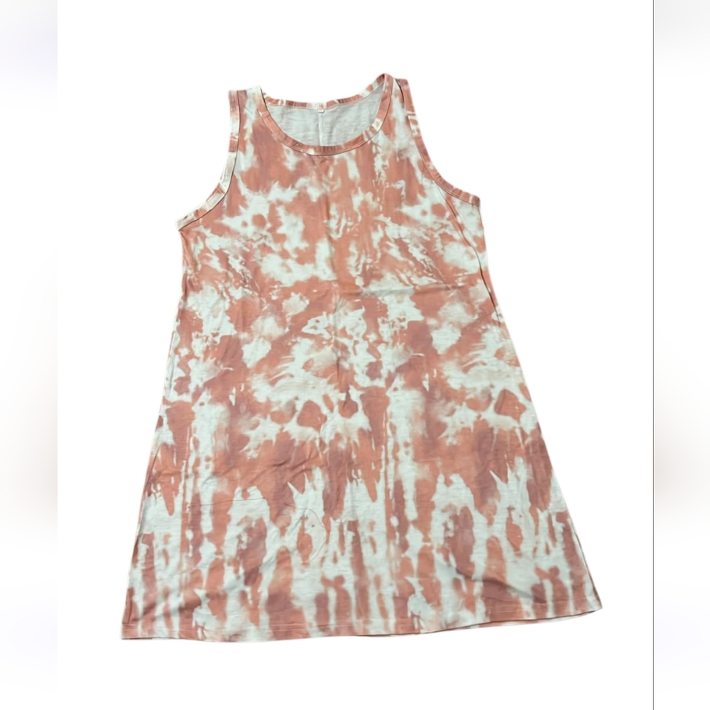 Tie-Dye Sleeveless Dress